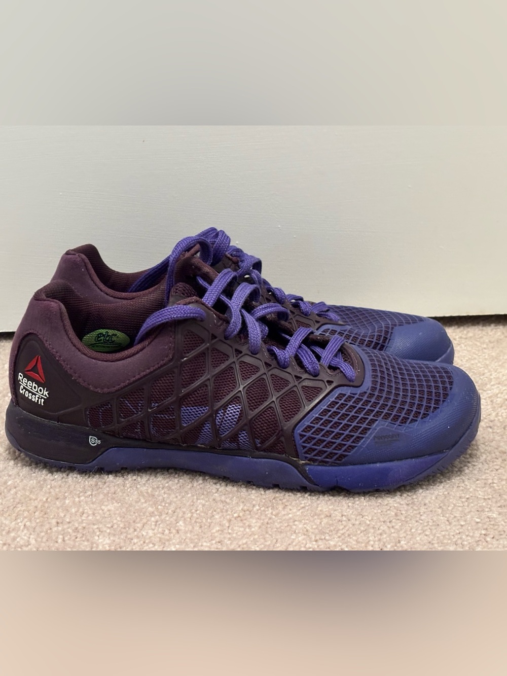 Reebok CrossFit Women’s Size 8 Nano 4.0 Athletic Trainers Purple Sneakers